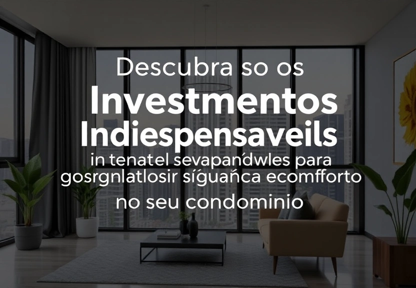 Representação visual de Descubra os Investimentos Indispensáveis para Garantir Segurança e Conforto no Seu Condomínio