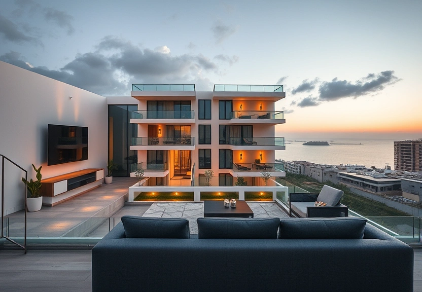 Representação visual de Luxuoso Apartamento em Praia Grande: Escritório do Crime para Golpes Digitais Desmantelado pela Polícia