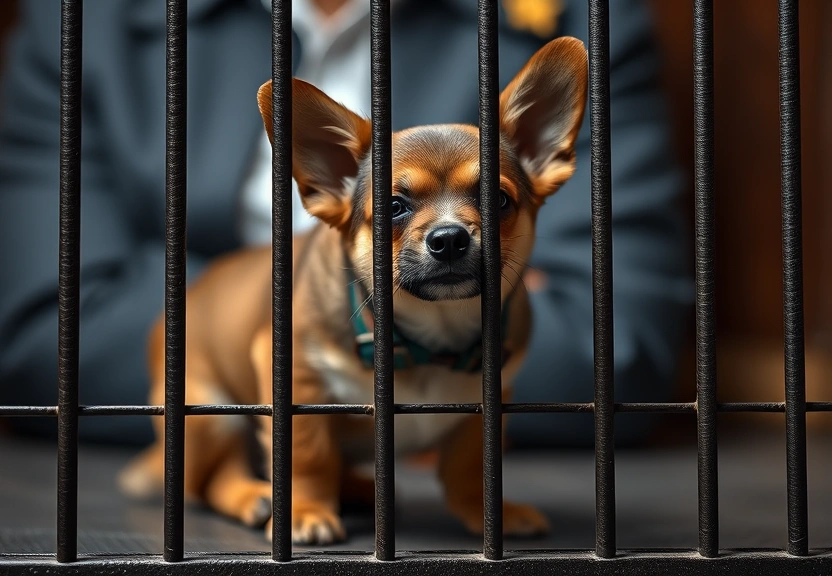 Representação visual de Justiça do Rio anula multa de R$ 1.252 a idosa por levar cachorro no prédio